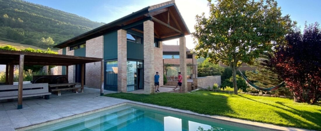 Un refugio único junto a Pamplona